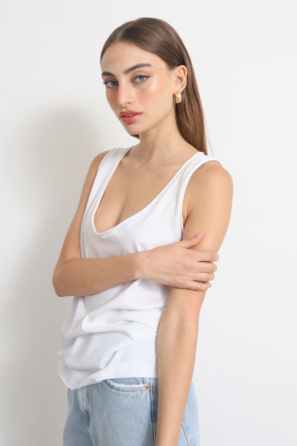 RELAX TANK TOP WHITE