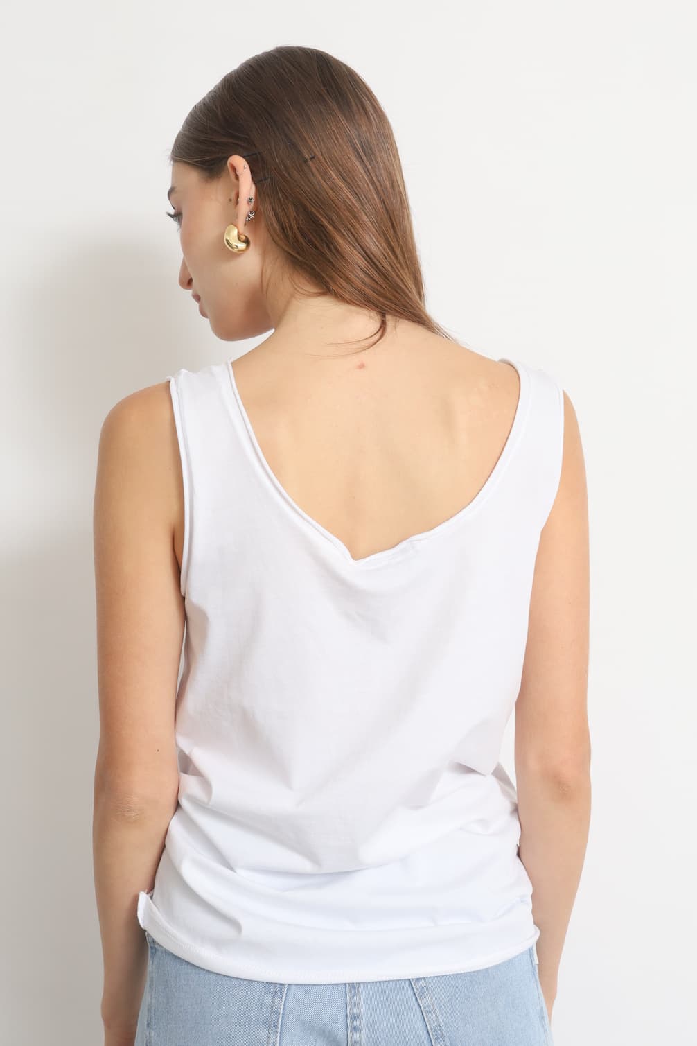 RELAX TANK TOP WHITE