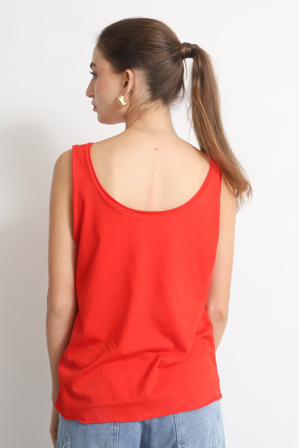 RELAX TANK TOP RED