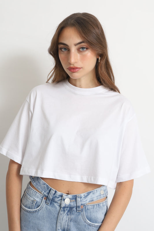 CROP TOP WHITE