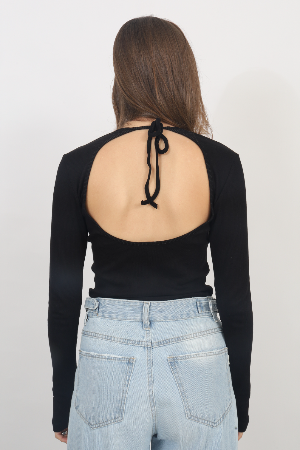 OPEN BACK BLACK